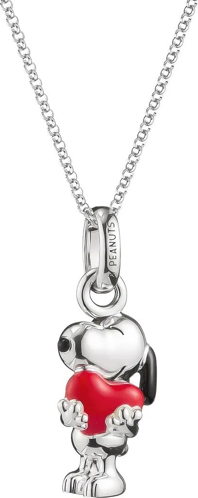 Collier Argent 925 Thomas Sabo x PEANUTS KE2354 avec Maille Ajustable