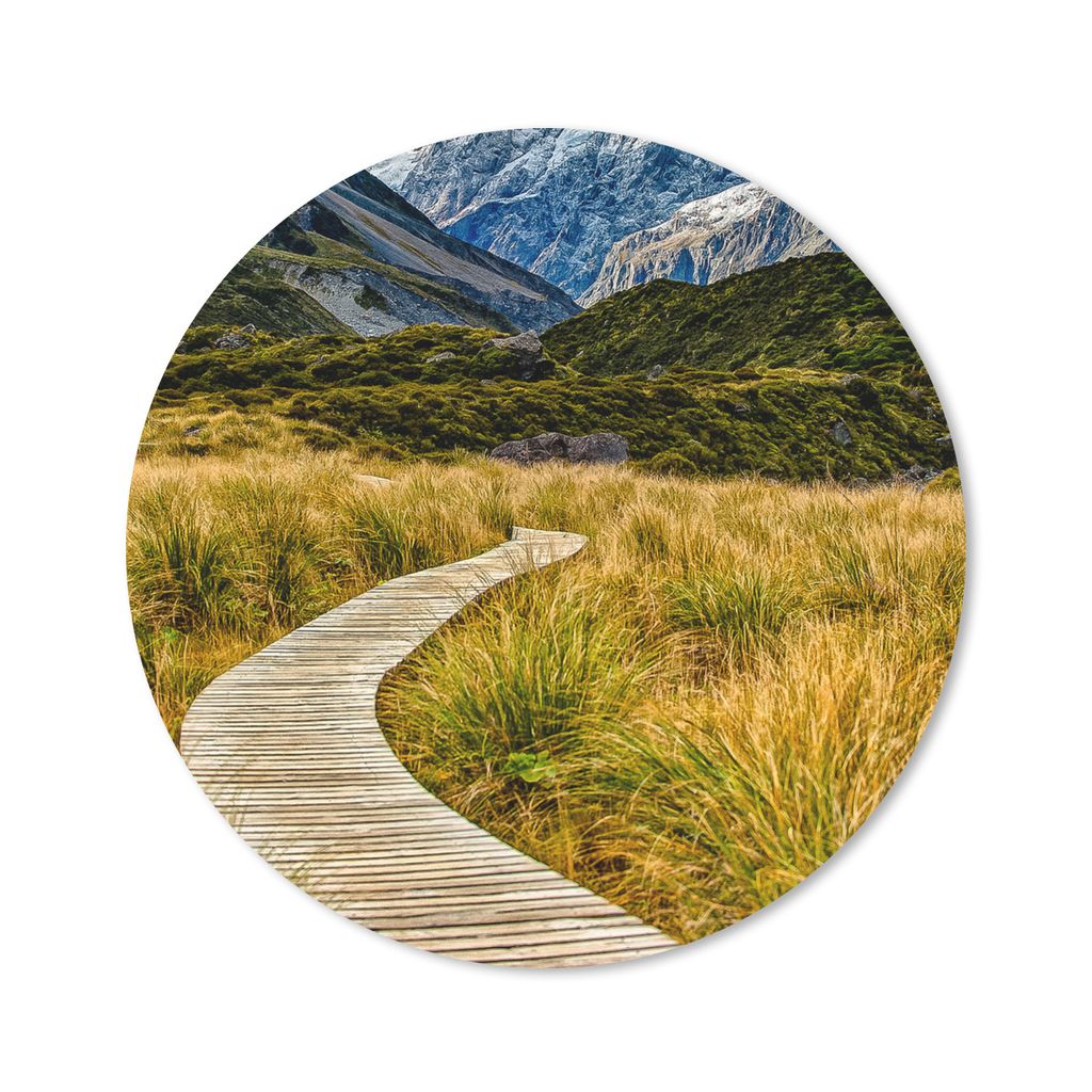 MuchoWow Mauspad Mousepad Neuseeland - Kröte - Gras 20x20 cm - Mousepads - Maus Mat - Pad - Mausunterlage - Schreibtischmatte