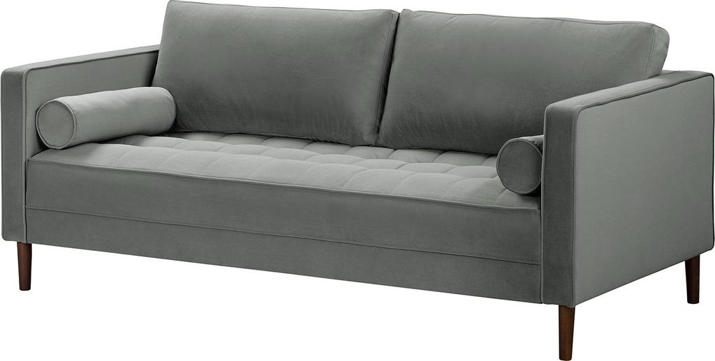 home24 3-Sitzer Sofa - Samt