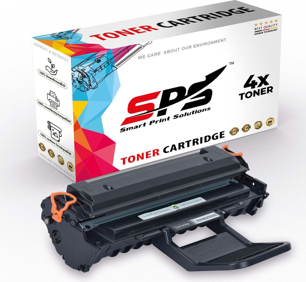 4x Kompatibel Samsung MLT-D119S ELS 119 Toner Schwarz für Samsung SCX4521FG