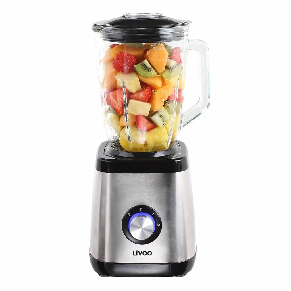 Mixeur Blender Livoo 1.5 L 1000 W - Idéal pour Smoothies et Soupes Maison
