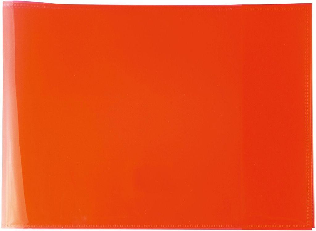 HERMA Heftschoner Transparent PLUS A5 quer rot, Rot, Produktbild 
