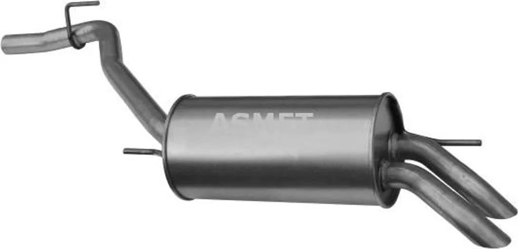 Pot d'échappement arrière pour Transporter IV compatible 074253609BA