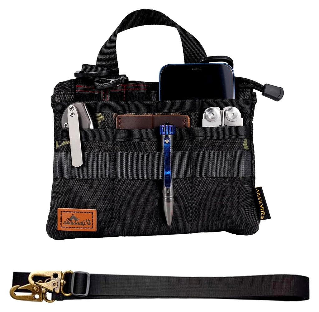 Nylon Outdoor Unterarm Pack Taschen Umhängetasche, Mehrzweck Tragbare Sicherheitstasche für Männer und Frauen