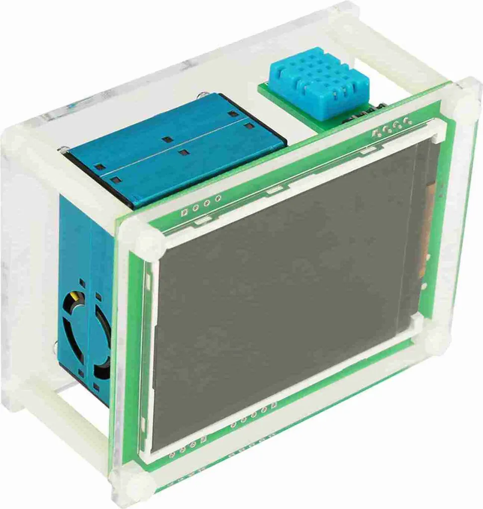 Testeur d'air numérique multifonction PM2.5 avec écran couleur LCD