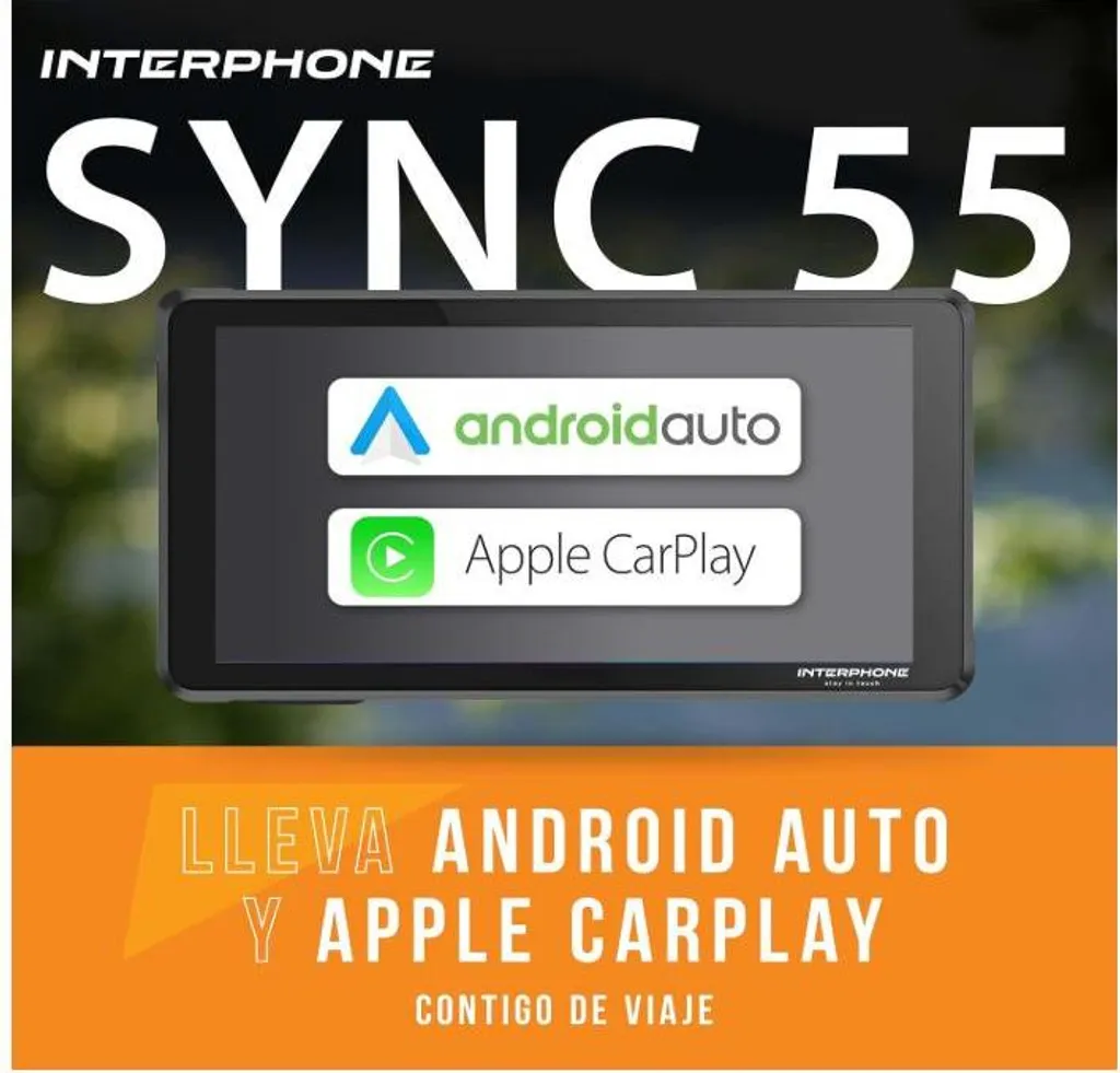 Interphone RIDE SYNC Écran Tactile 5,5" Navigation Fixe Ultra Léger 182g - 10