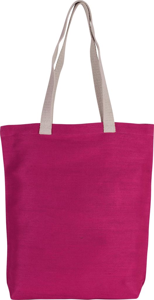 Kimood Shoppingtasche aus Jute-Baumwollmischgewebe