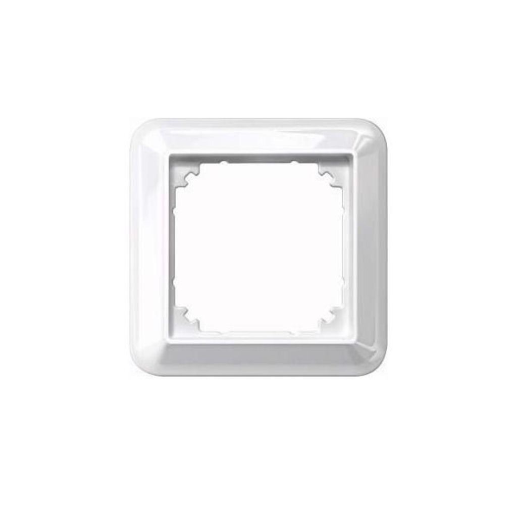 Merten ATELIER-M-Rahmen 1fach 388119 polarweiß glänzend Produktbild 