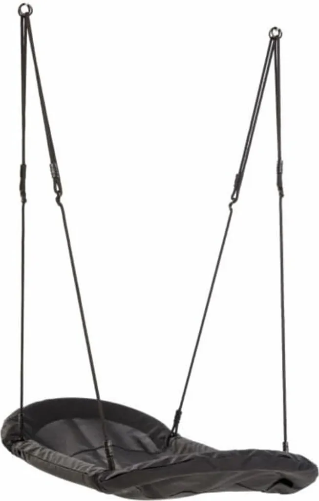 Balançoire nid Roxy AXI 170x70 cm noir - Sécurité et confort garantis
