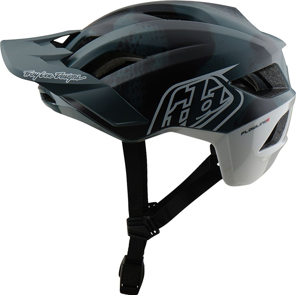 Troy Lee Designs Flowline SE MIPS Helm, Badge, camo gray, XS/S | 53-56cm