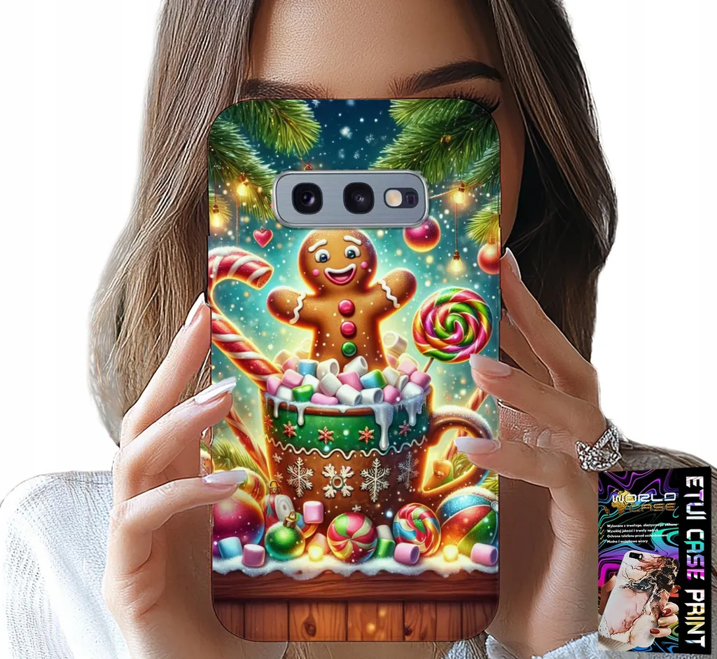 Samsung S10E Custodia Pan di Zenzero - Regalo di Natale Perfetto