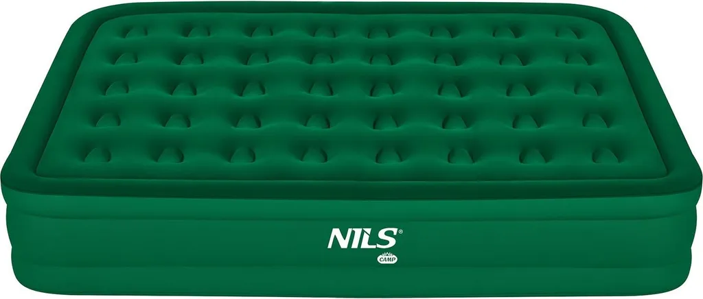 Matelas King Size auto-gonflant avec pompe électrique 220V, design vert