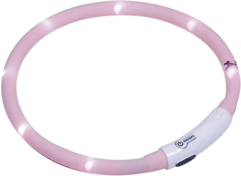 Nobby LED Lichtband "PUPPY" Ø 10 mm; 45 cm, rosa