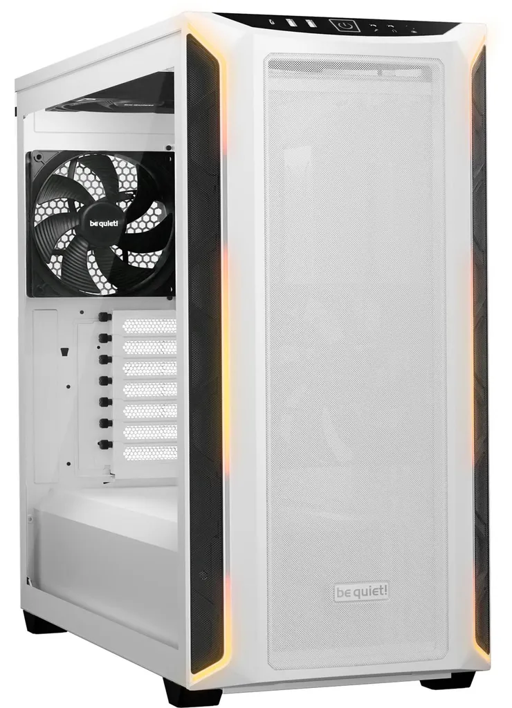 Shadow Base 800 DX White : Boîtier PC avec Airflow Massif et ARGB Blanc - 12
