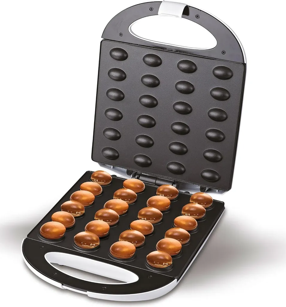 Gaufrier pour Gâteaux de Fêtes en Forme de Noix XL 1400W Rapide