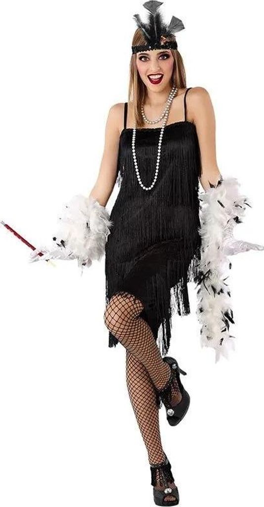 Atosa Charleston-kostüm Grau XS-S Grau XS-S