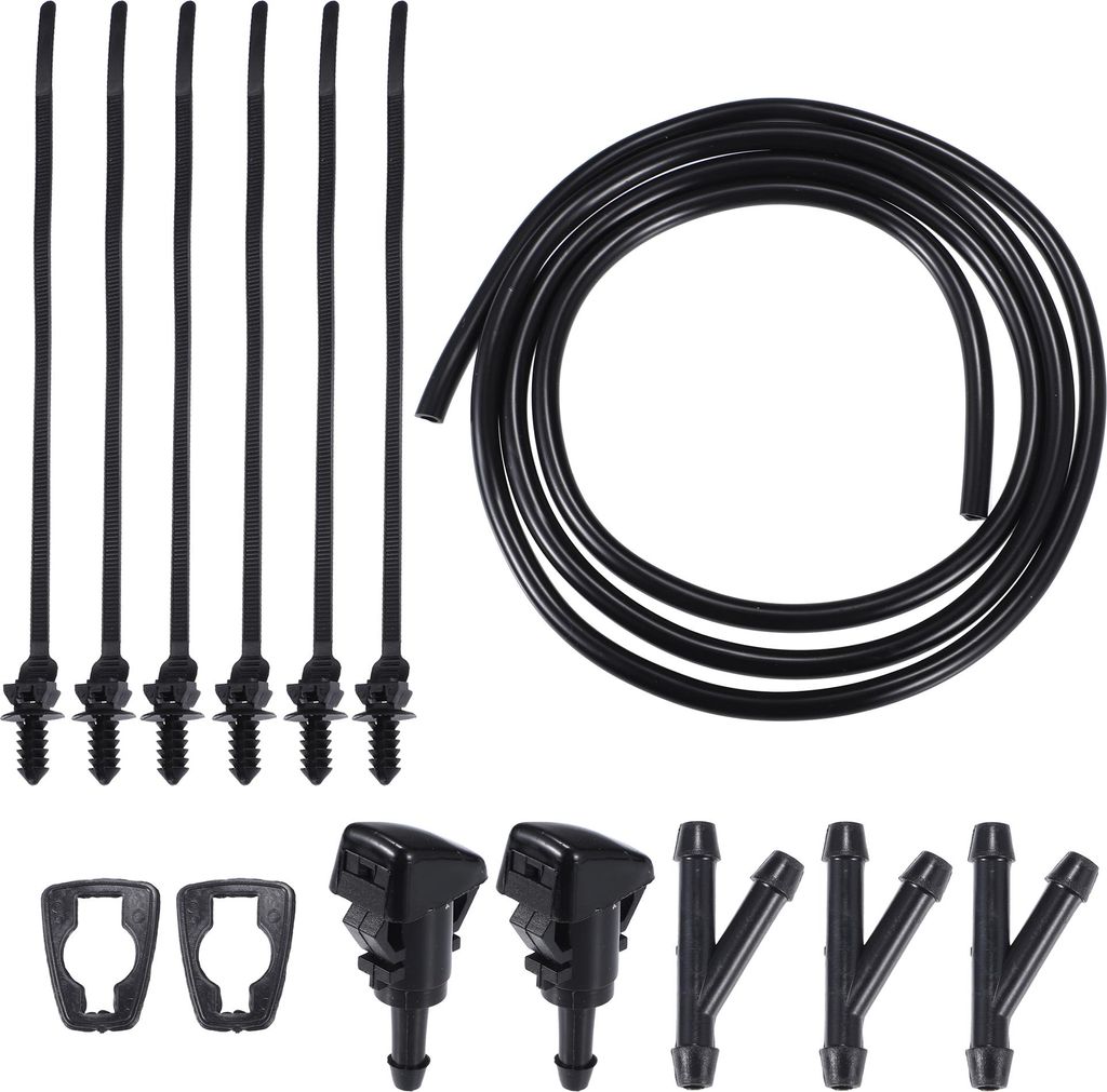 1 Satz Scheiben Waschanlage Wasserdüsen Spray Kit Nr.86636FG051 für Subaru