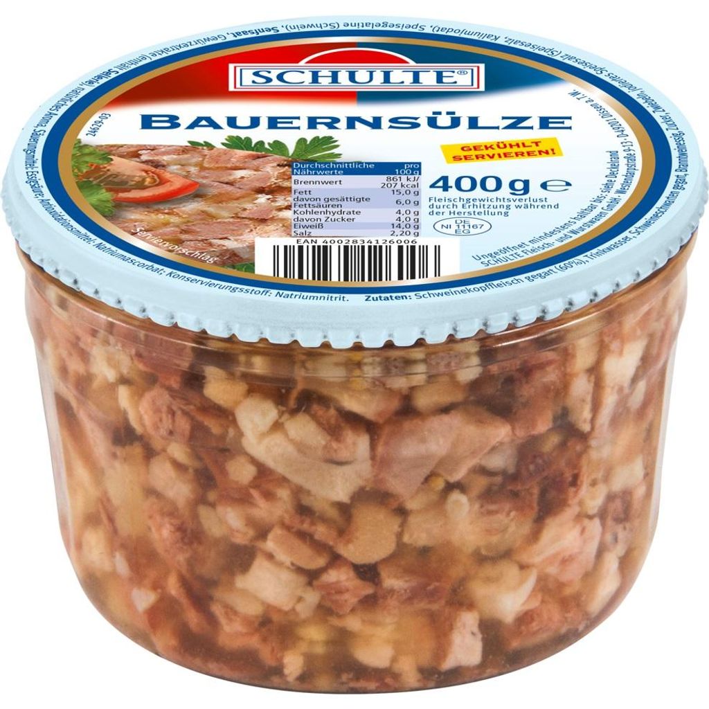 Schulte Saucisse paysanne 400g Image du produit 