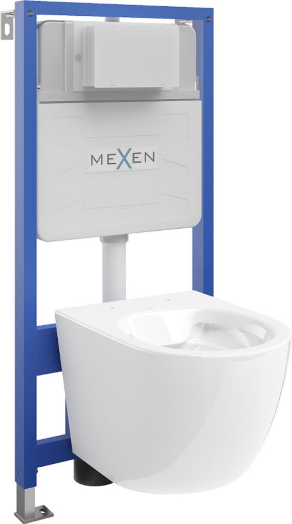 Mexen zestaw podtynkowy WC stelaż Fenix Slim z miską WC Zdjęcie produktu 