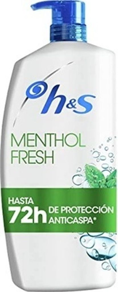 Head and Shoulders H y S Refreshing Menthol Champú 1000ml Produktbild 2