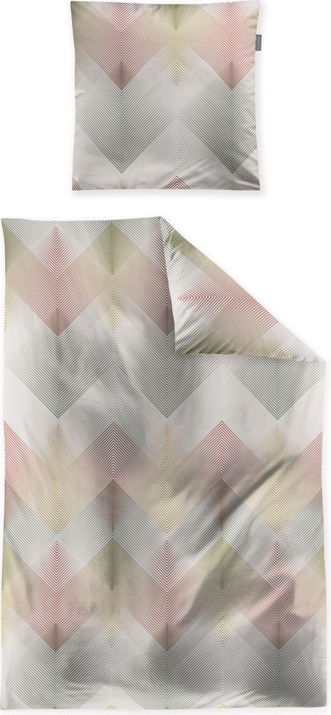 Irisette Mako-Satin Bettwäsche-Garnitur Wave 8624 Farbe Produktbild 