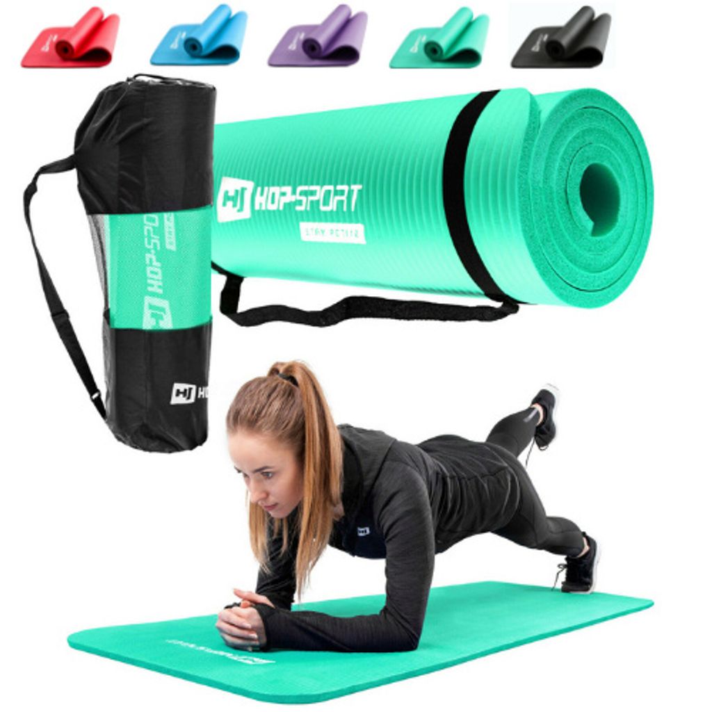 Rutschfeste Yogamatte 6mm Dicke Fitnessmatte fürs Fitnessstudio Pilates Zuhause 