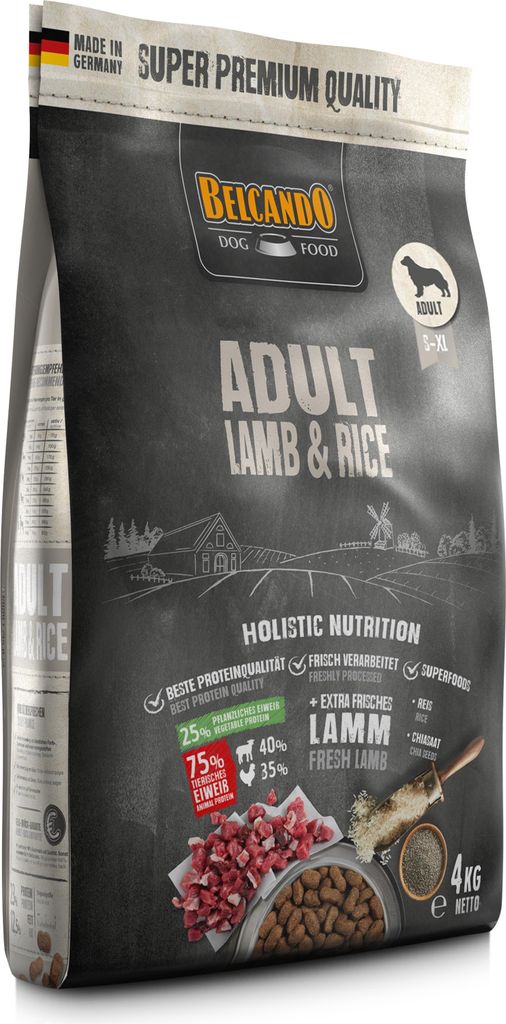 BELCANDO Adult Lamb & Rice, 4 kg Produktbild 