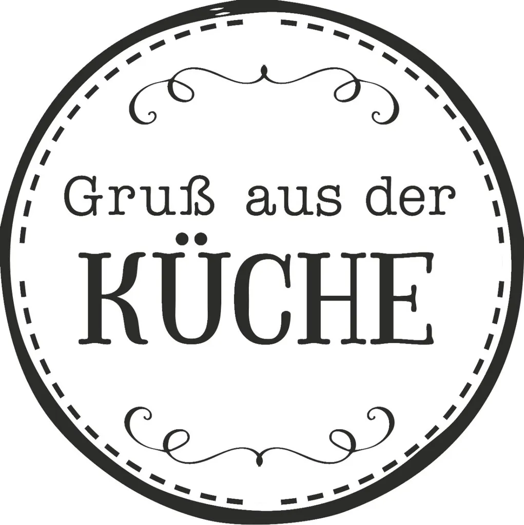Timbro Legno Gruß aus der Küche 211803023 - Decorazione Cucina - 3