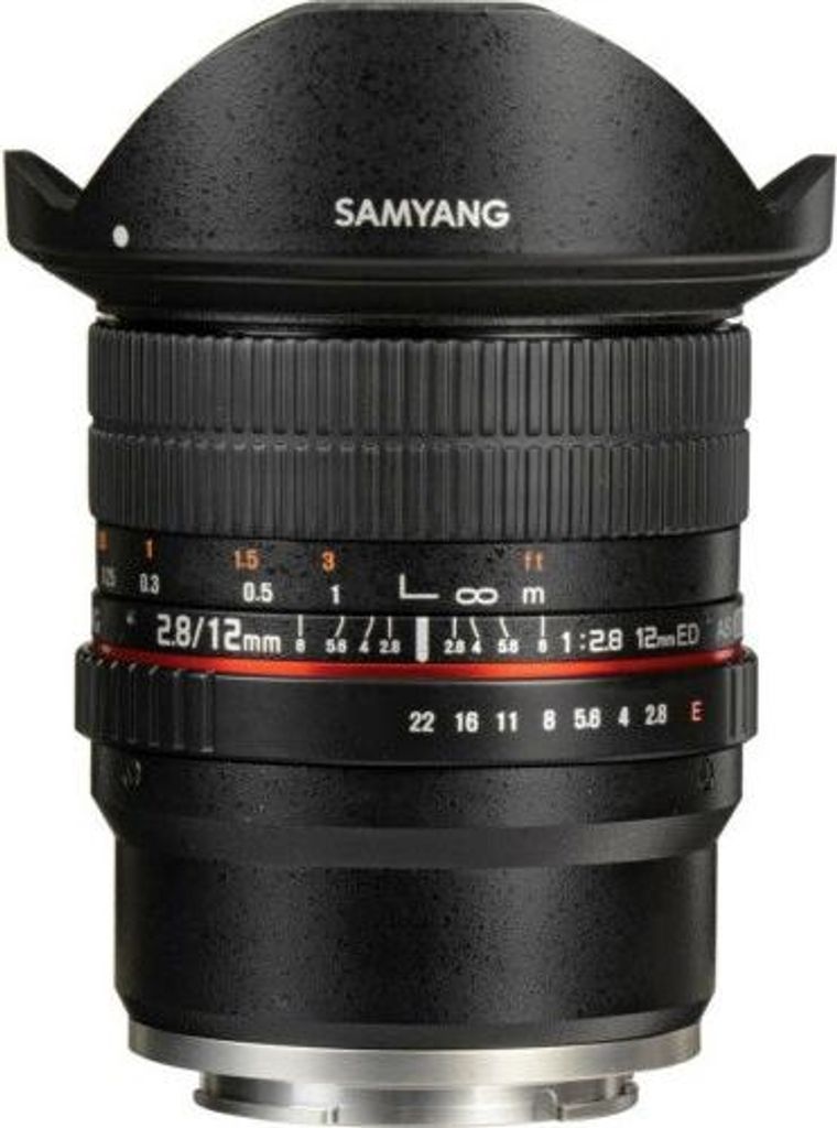 Samyang 12 mm F2,8 ED AS NCS Fischaugenobjektiv für Produktbild 