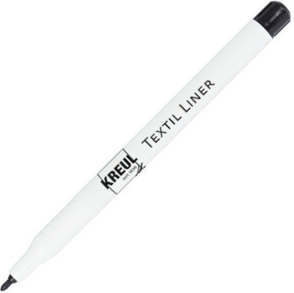 KREUL Textil Liner Schwarz 4000798904180