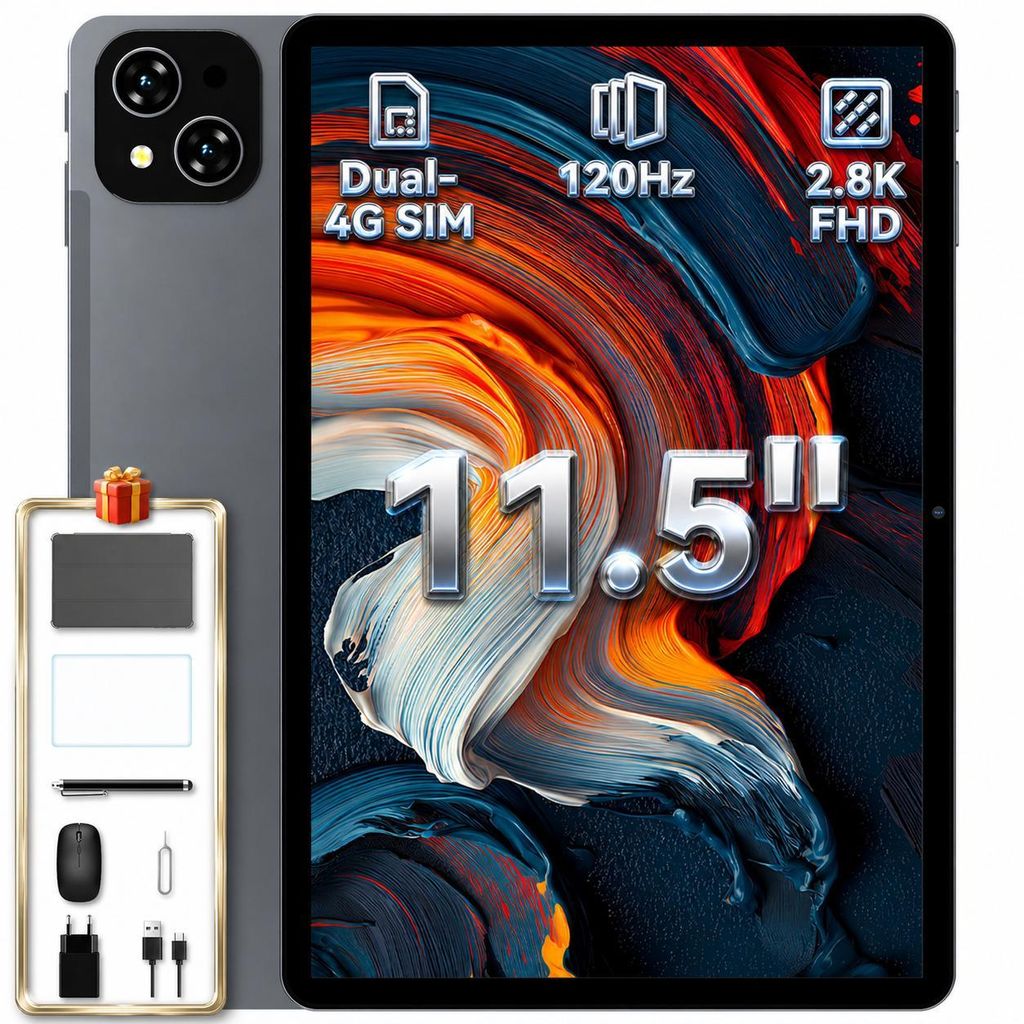 KOBONA-Kingrid T12 Pro 11,5" 2,8K 120Hz, Dual 4G SIM, Produktbild 