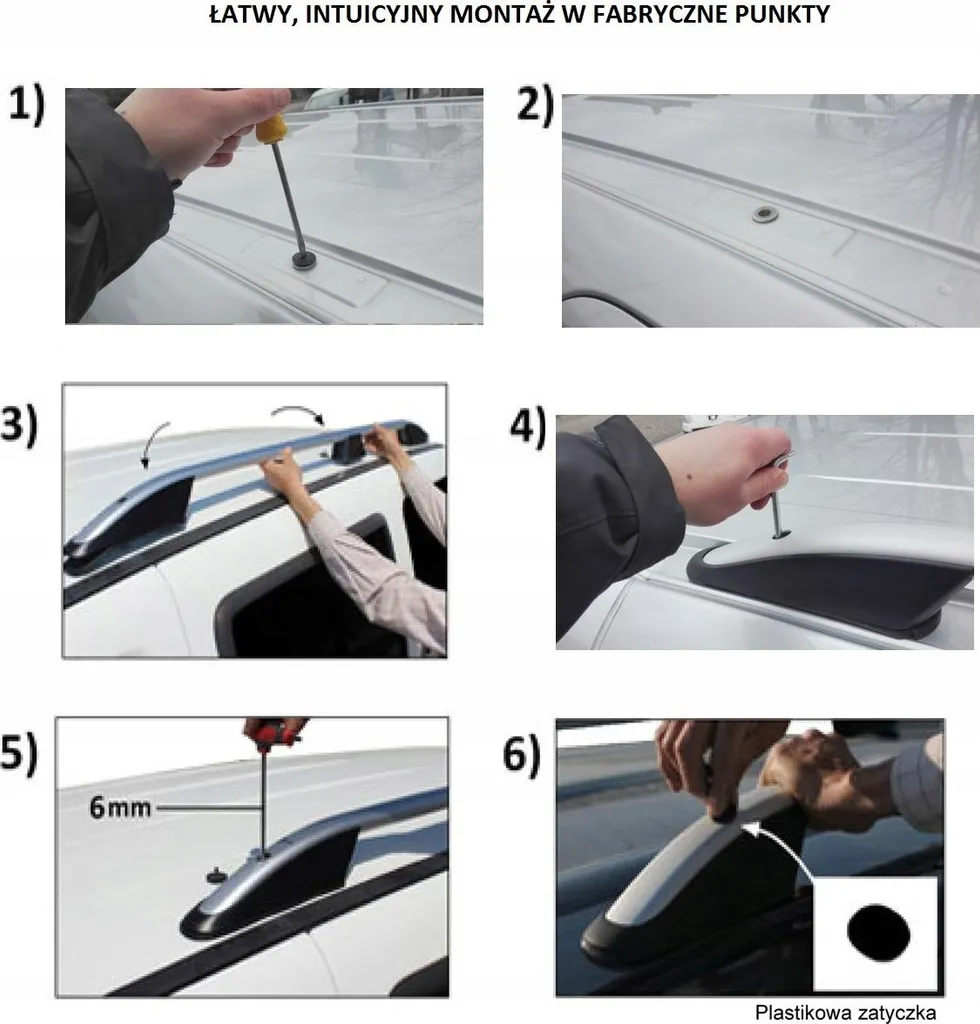 Barres de toit Ford Transit Connect 2014-2022 L2 en aluminium robuste - 4
