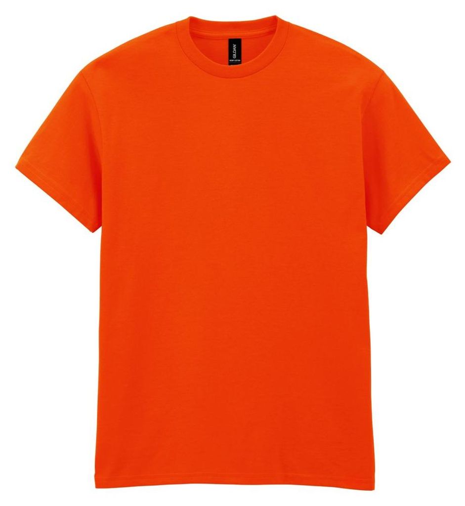 Gildan - T-Shirt für Herren/Damen Uni LT1412 (4XL) (Orange)