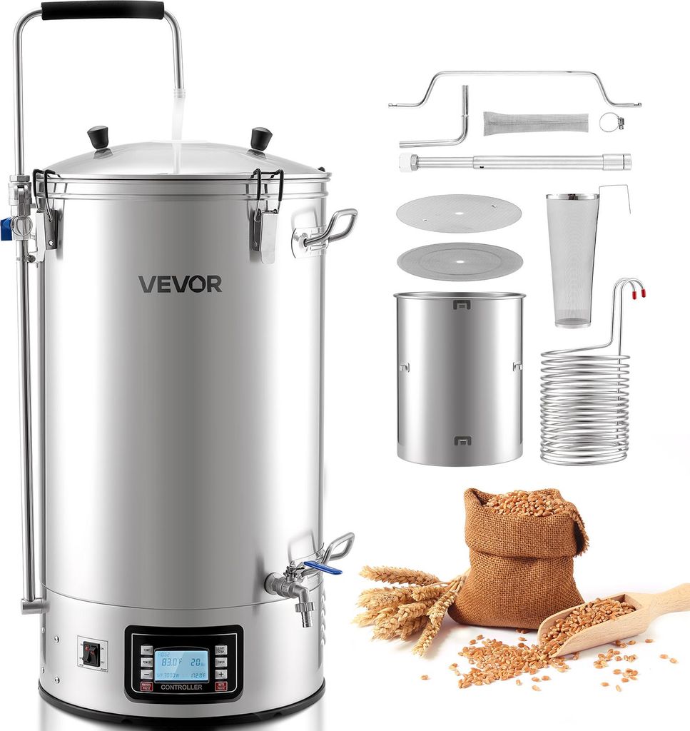 VEVOR elektrický varič piva Systém na varenie piva Varná Obrázok produktu 