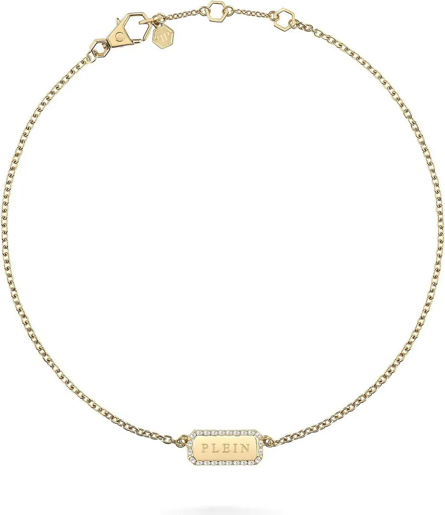 Collier Philipp Plein Femme Acier Or Inoxydable PJQEA10NU Anti-Terni