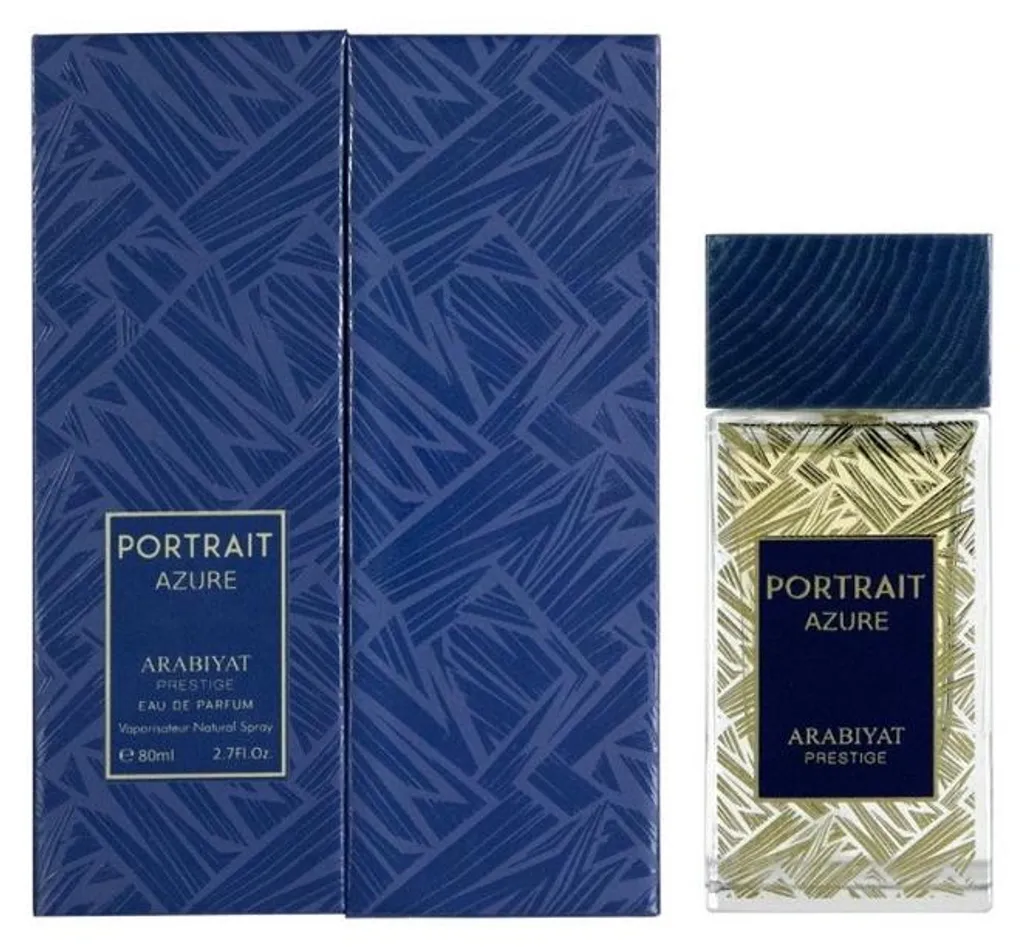 Portrait Azure 80 ml - Parfum aux Notes de Fraîcheur Marine et Bois de Cèdre