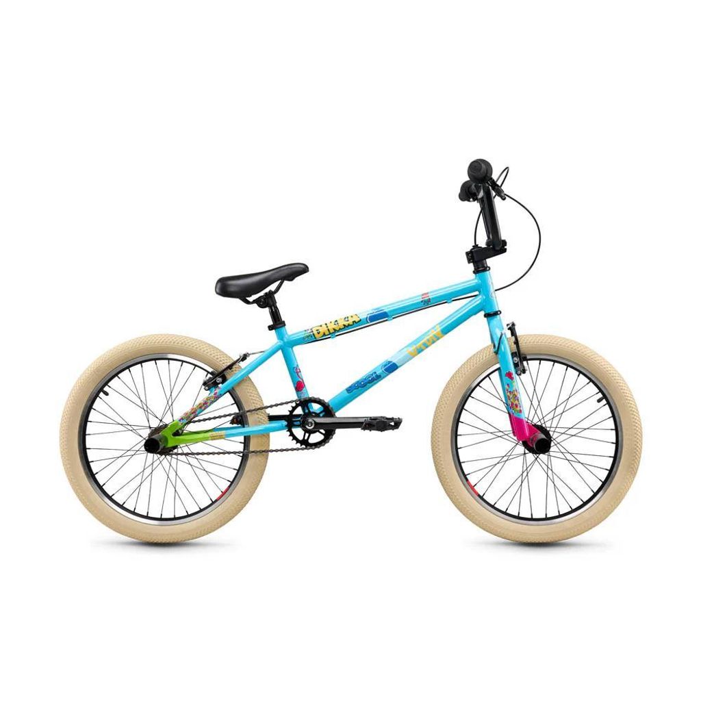 20 Zoll BMX-Kinderfahrrad S'COOL DIKKA, 1 Gang, V-Brake, HiTen Rahmen, Schutzbleche, Reflektoren, 121–140 cm ab 6 J.