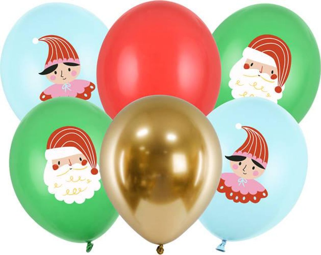 Candy Land Mix Latexballons 30cm, 6 Stück