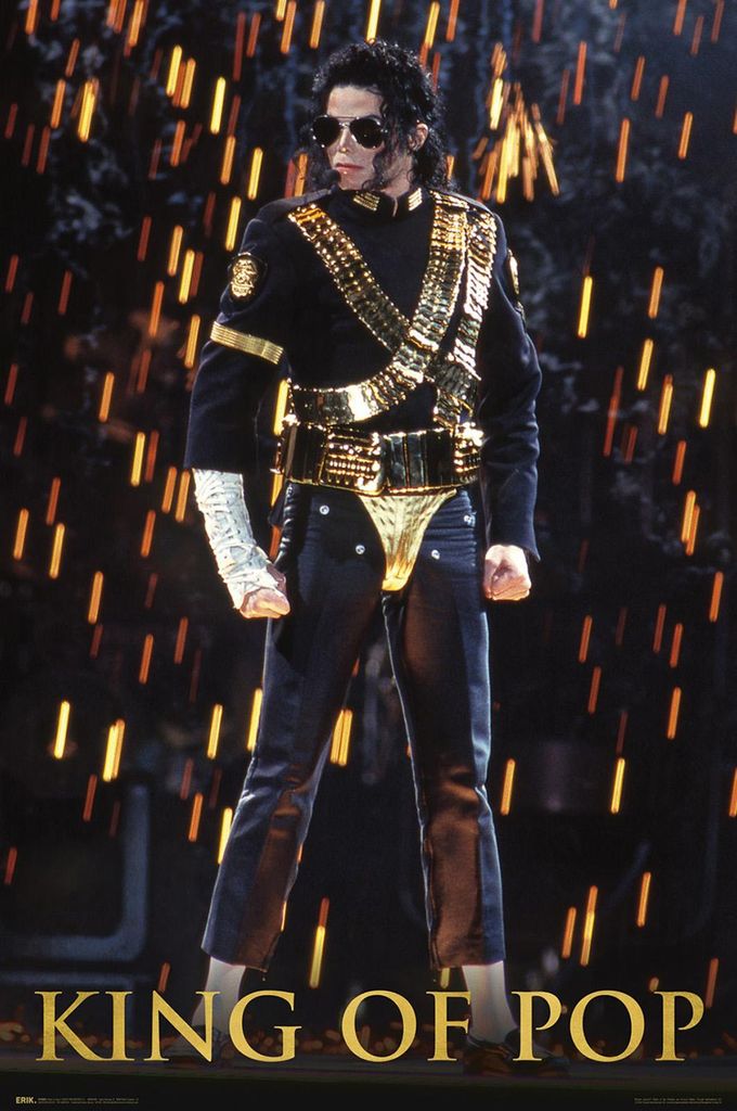 Michael Jackson - Golden - Poster 61x91,5 cm Produktbild 