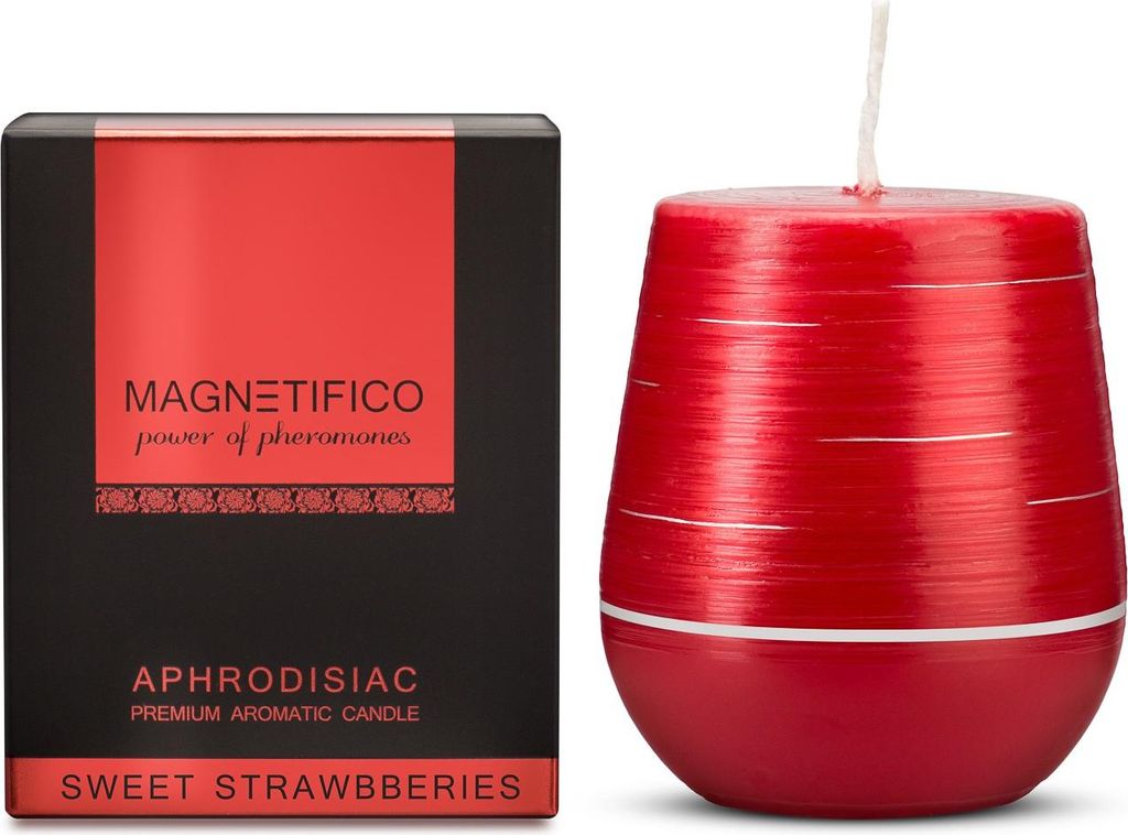 Afrodiziakální vonná svíčka Sweet Strawberries (Aphrodisiac Obrázek produktu 
