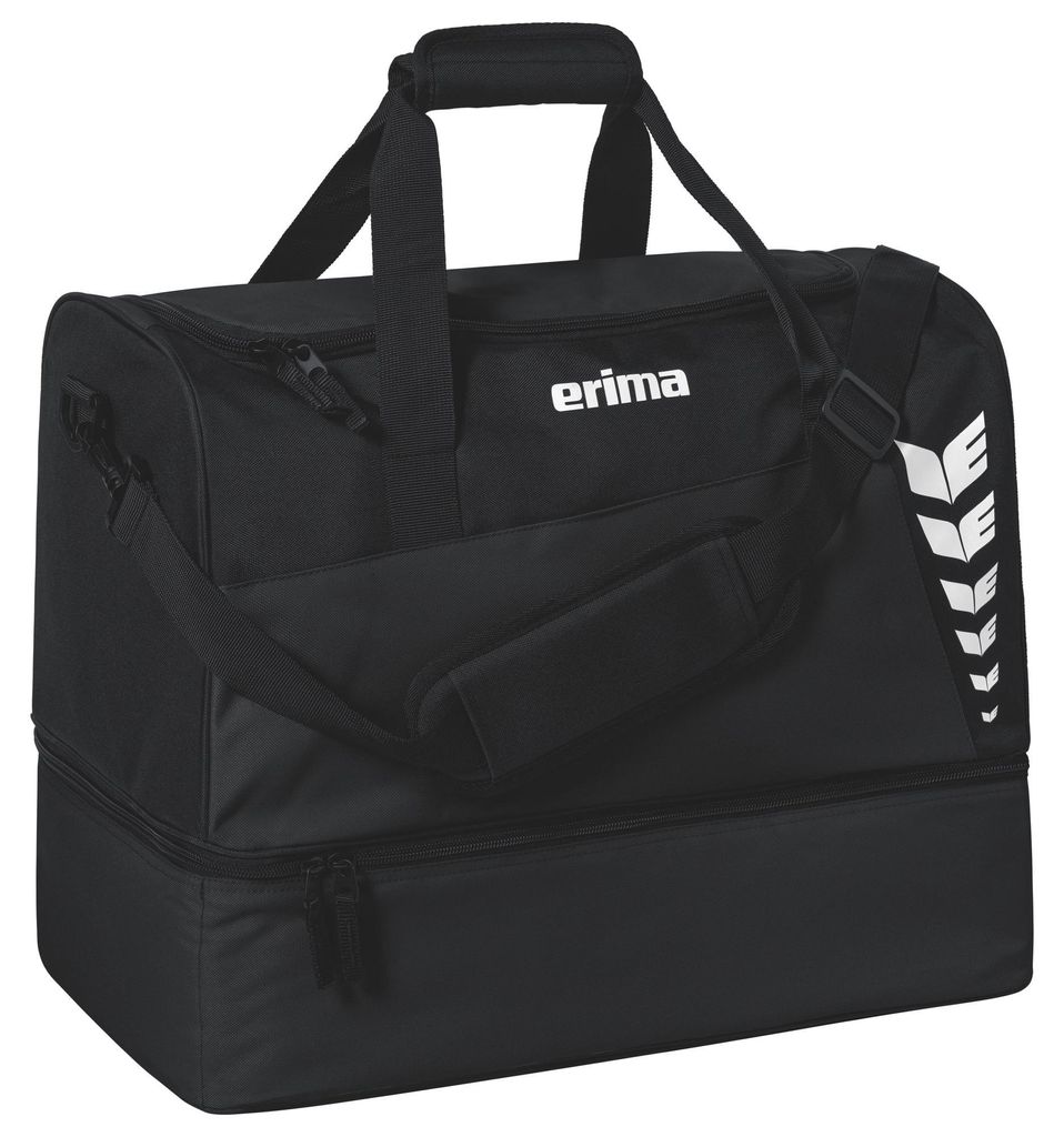 Erima Six Wings Sporttasche mit Bodenfach Schwarz
