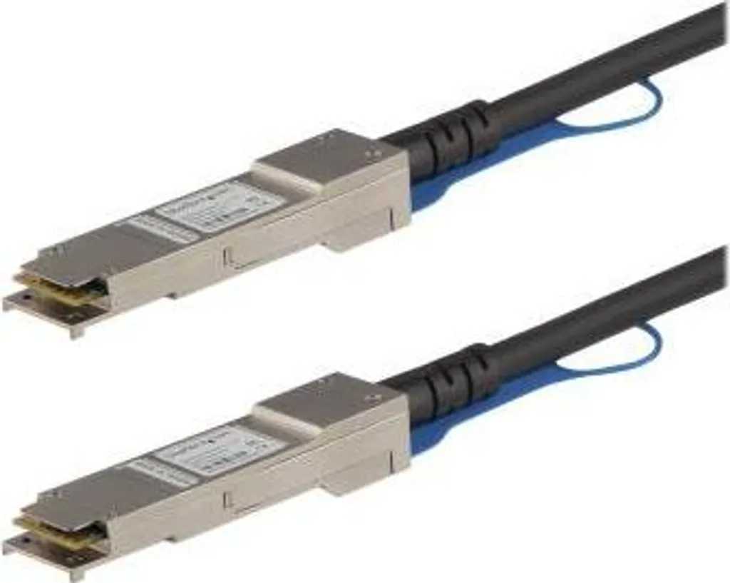Câble QSFP+ DAC 1m StarTech Compatible Juniper QFX-QSFP-DAC-1M Twinax