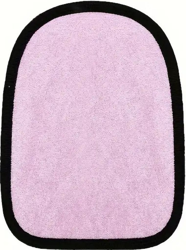 INF Strandsand-Entfernungshandschuh - Weicher Polyester-Sandschrubber Rosa