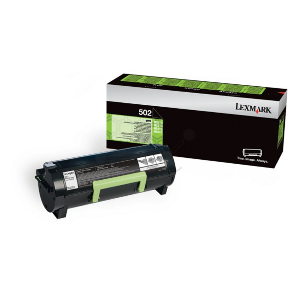 Lexmark 502 Tonerkartusche 50F200E, Schwarz für Lexmark MS-610de