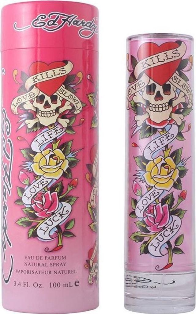 Damenparfüm Ed Hardy Hardy Woman (100 ml) Produktbild 