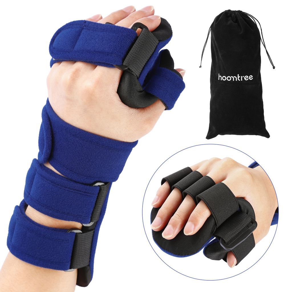 Ruhende Handschiene,Handgelenkschiene,Einstellbar Handgelenkstütze Handgelenkbandage für Karpaltunnel Arthritis Dislokation Fraktur Ligament Verl...
