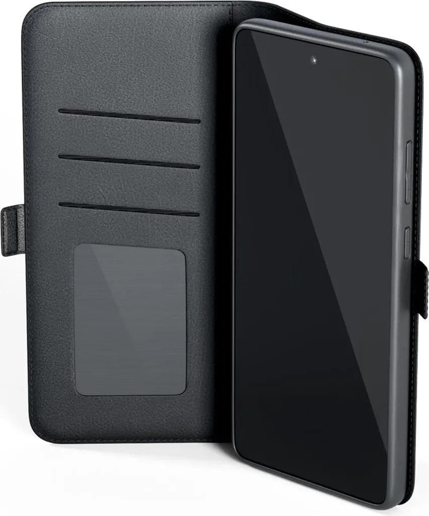 Coque Xiaomi Redmi Note 13 Pro+ 5G Spello flip case noire ultra robuste - 2