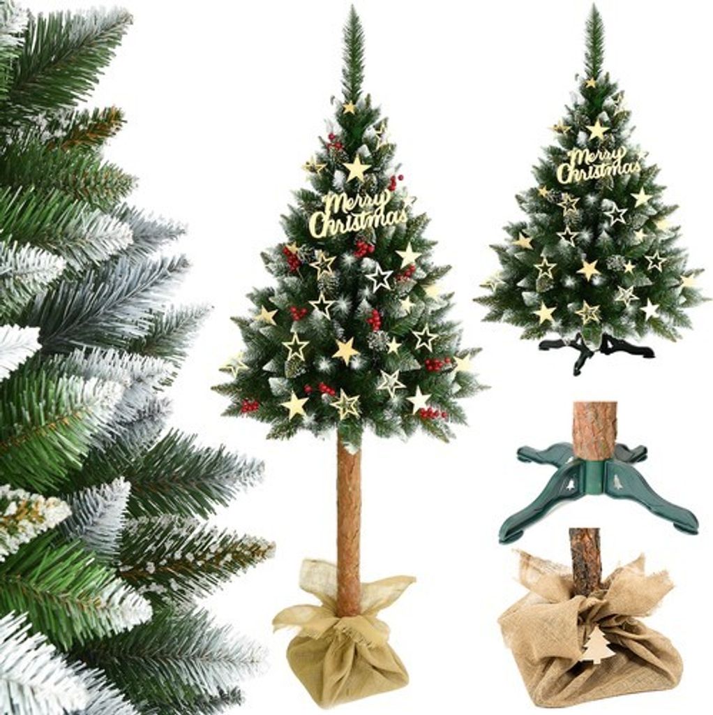 Weihnachtsbaum auf Baumstamm - Diamantkiefer, 180 cm Produktbild 11