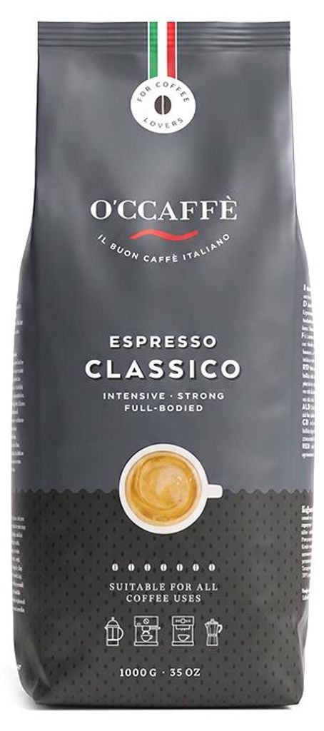 O'CCAFFÈ Espresso Classico | ganze Bohne | 1000g Produktbild 