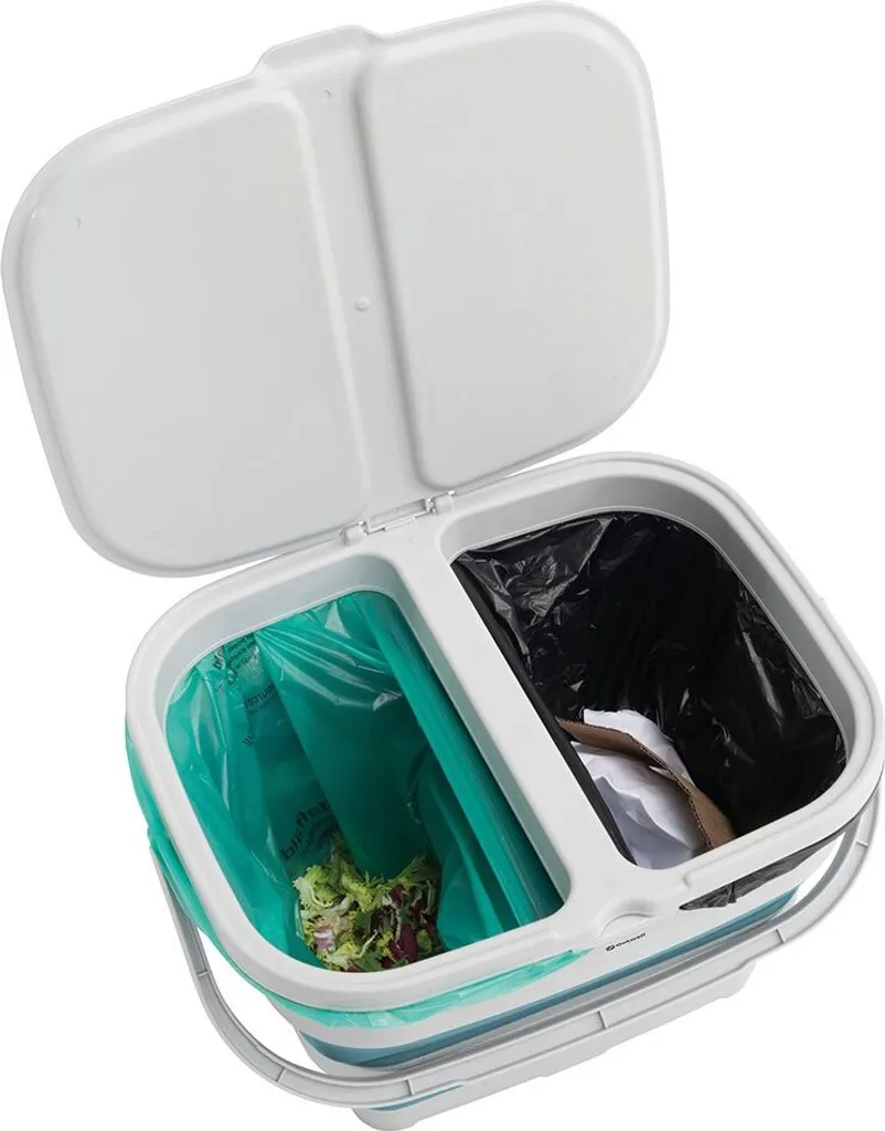Outwell Seau Double Pliable Transparent - Taille Unique Accessoire Camping